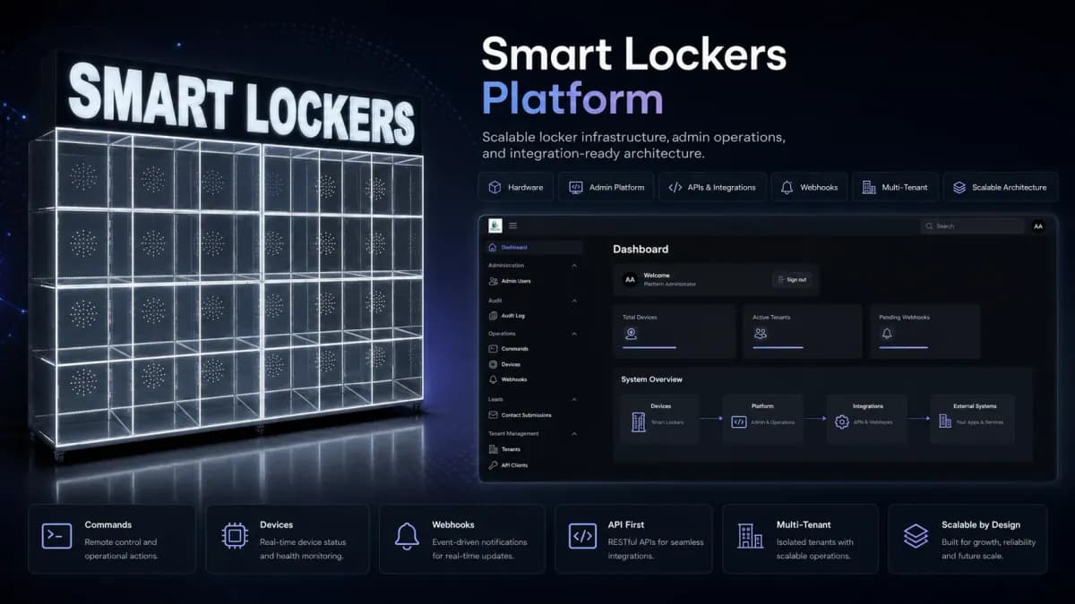 Smart Lockers Platform card cover